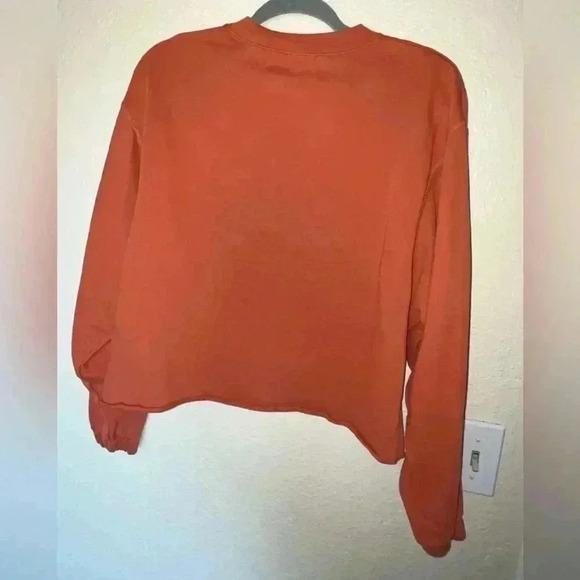 Nike Women’s Sienna/Healing Orange Crewneck  SIZE XS (Fits up to a Large!) - Picture 5 of 9